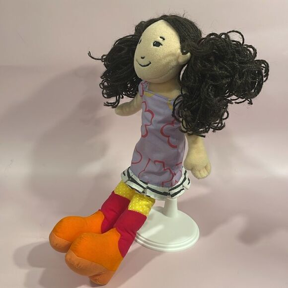 Vintage 2001 Groovy Girls Kami the Doll Brunette Excellent Used Condition 13” - Picture 2 of 9